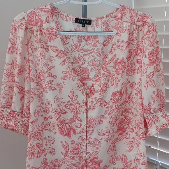 1. State Floral Blouse - Picture 3 of 8